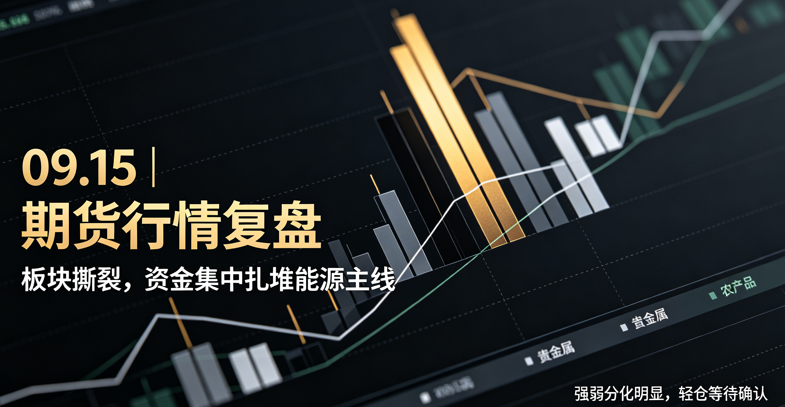 期货行情复盘,板块撕裂,资金集中扎堆能源主线示意图 期货行情复盘,板块撕裂,资金集中扎堆能源主线示意图