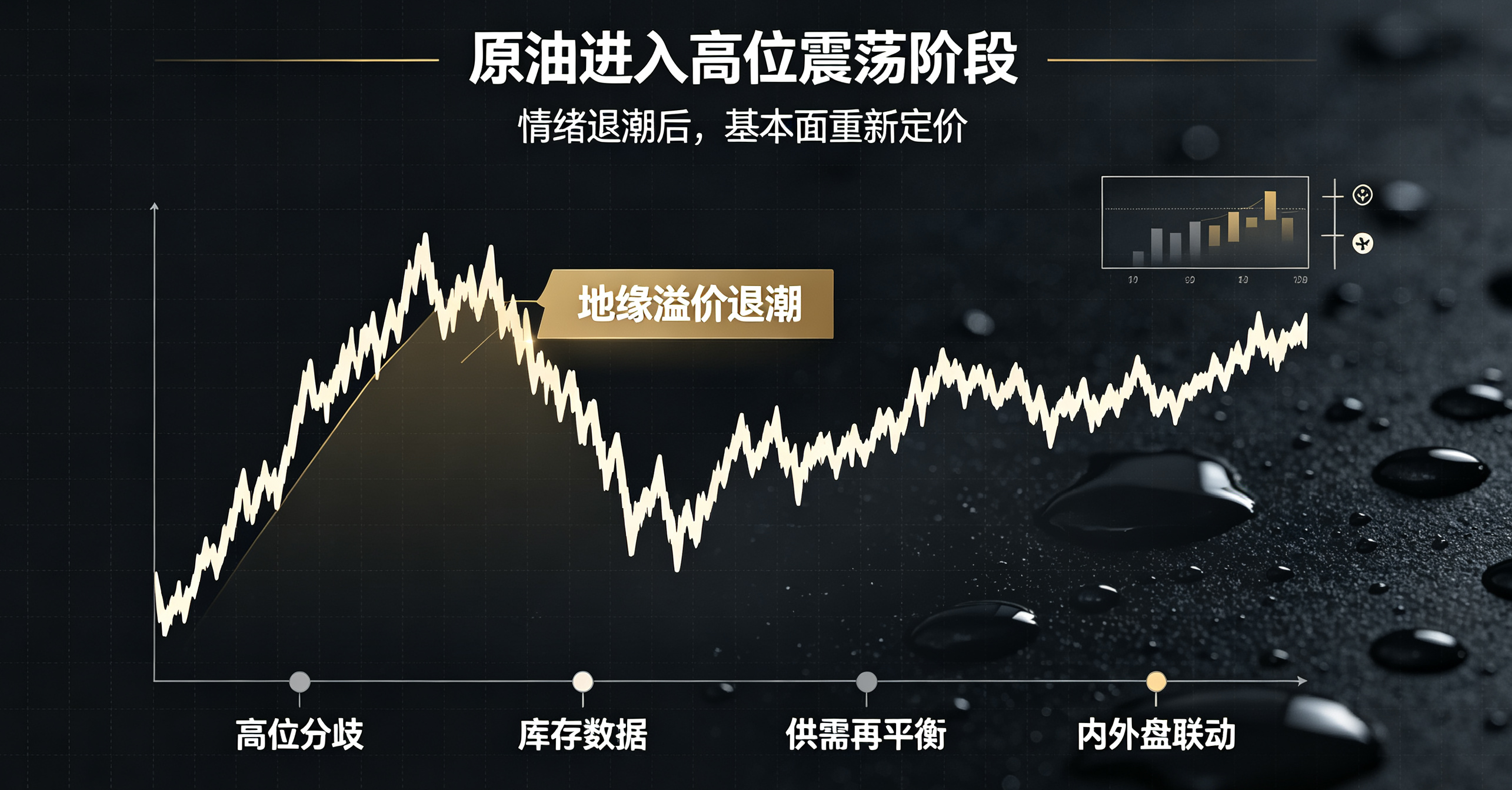 高位剧烈洗盘,地缘溢价退潮后,行情进入真实博弈阶段