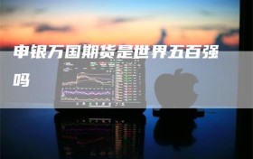 申银万国期货是世界五百强吗