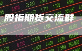 股指期货交流群