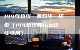 144线均线一条均线一招鲜（144均线和169均线结合）