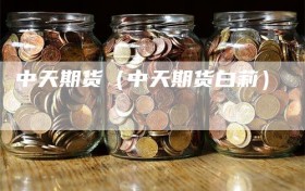 中天期货（中天期货白莉）