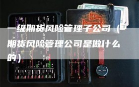 一级期货风险管理子公司（期货风险管理公司是做什么的）