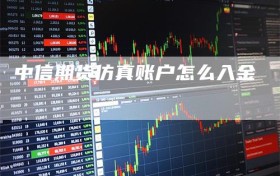 中信期货仿真账户怎么入金