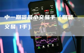 中一期货最小交易手（期货交易 1手）