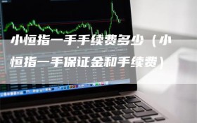 小恒指一手手续费多少（小恒指一手保证金和手续费）