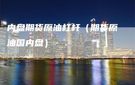 内盘期货原油杠杆（期货原油国内盘）