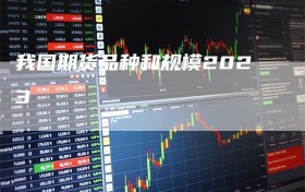 我国期货品种和规模2023