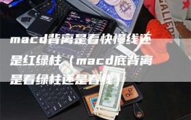 macd背离是看快慢线还是红绿柱（macd底背离是看绿柱还是看线）