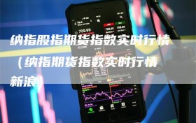 纳指股指期货指数实时行情（纳指期货指数实时行情 新浪）