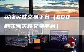 买涨买跌交易平台（600秒买涨买跌交易平台）
