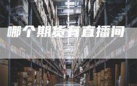 哪个期货有直播间
