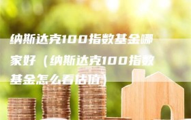 纳斯达克100指数基金哪家好（纳斯达克100指数基金怎么看估值）