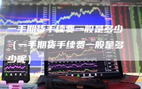 一手期货手续费一般是多少（一手期货手续费一般是多少呢）