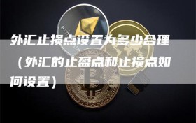 外汇止损点设置为多少合理（外汇的止盈点和止损点如何设置）