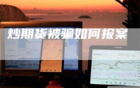 炒期货被骗如何报案