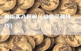 纳指买入时间（纳指交易技巧）