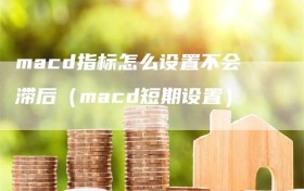 macd指标怎么设置不会滞后（macd短期设置）