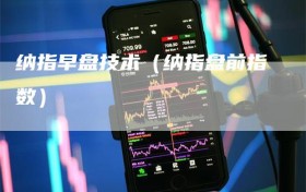 纳指早盘技术（纳指盘前指数）