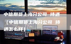 中信期货上海分公司 待遇（中信期货上海分公司 待遇怎么样）