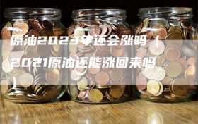 原油2023年还会涨吗（2021原油还能涨回来吗）