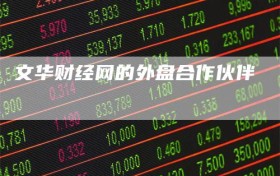 文华财经网的外盘合作伙伴