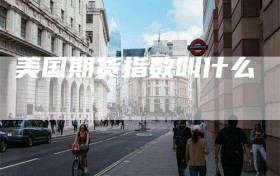 美国期货指数叫什么
