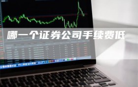 哪一个证券公司手续费低