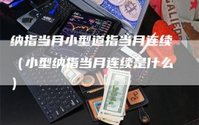 纳指当月小型道指当月连续（小型纳指当月连续是什么）