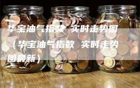 华宝油气指数 实时走势图（华宝油气指数 实时走势图最新）