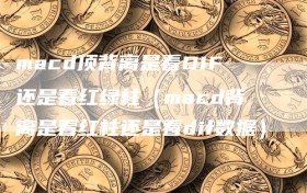 macd顶背离是看DIF还是看红绿柱（macd背离是看红柱还是看dif数据）