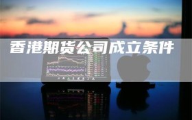 香港期货公司成立条件