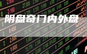 阴盘奇门内外盘