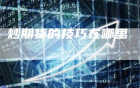 炒期货的技巧在哪里
