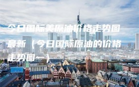 今日国际美原油价格走势图最新（今日国际原油的价格走势图一）