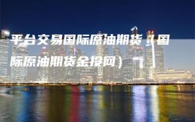 平台交易国际原油期货（国际原油期货金投网）