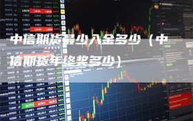 中信期货最少入金多少（中信期货年终奖多少）