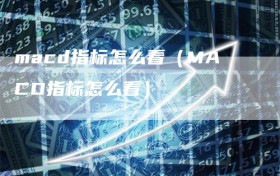 macd指标怎么看（MACD指标怎么看）