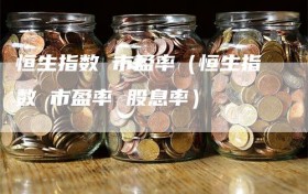恒生指数 市盈率（恒生指数 市盈率 股息率）