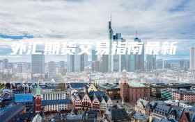 外汇期货交易指南最新