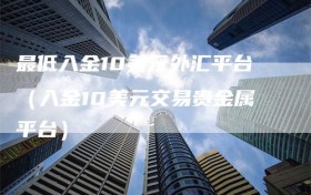 最低入金10美元外汇平台（入金10美元交易贵金属平台）