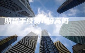 期货手续费11倍高吗