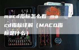 macd指标怎么看 macd指标详解（MACD指标是什么）