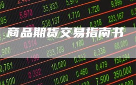 商品期货交易指南书