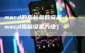 macd的指标参数设置（macd指标设置方法）