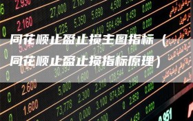 同花顺止盈止损主图指标（同花顺止盈止损指标原理）