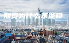 期货为什么不能碰
