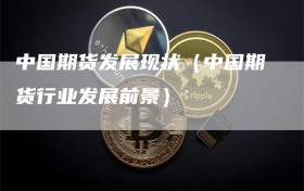 中国期货发展现状（中国期货行业发展前景）