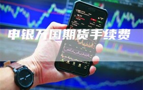 申银万国期货手续费