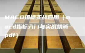 MACD指标实战应用（macd指标入门与实战精解pdf）